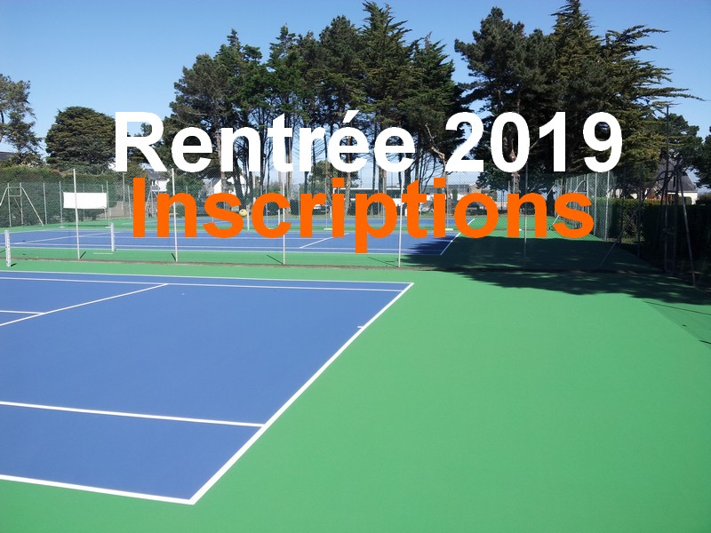 Rentrée 2019 : inscriptions