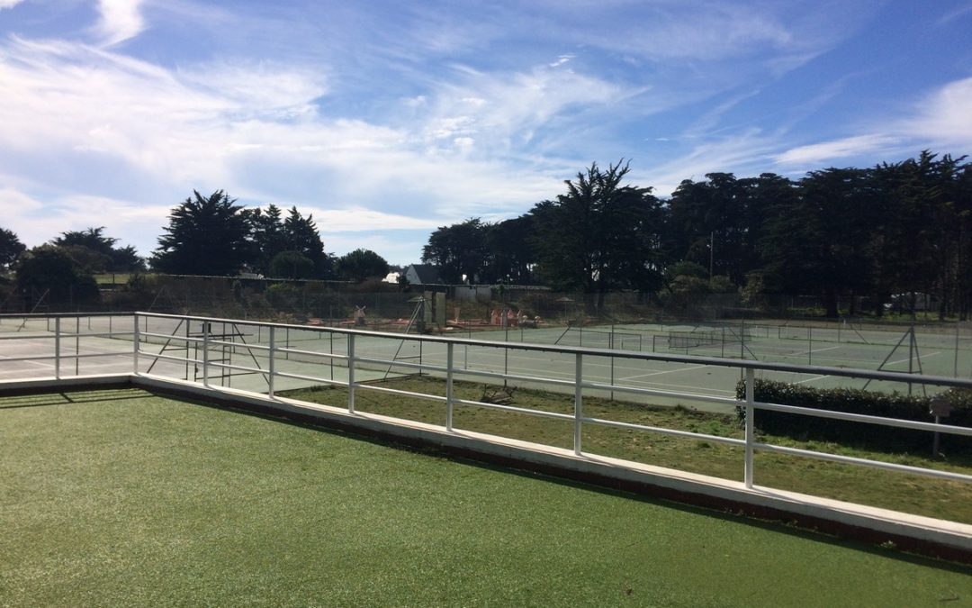 réouverture tennis quiberon bois d'amour