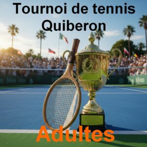 inscription tournoi de tennis Quiberon adultes